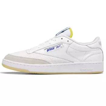 Reebok Prince x Club C 85 White Bright Cobalt Мужские кроссовки Обувь-Белый Stinger-Желтый GY8052 39