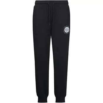 Reebok Printed Casual Drawstring Cuffed Knit Joggers Unisex Joggers Black 24FRM611UGH0 S