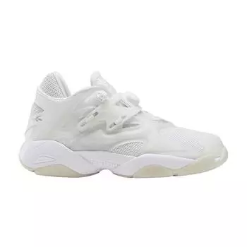 Reebok Pump Court Белые фарфоровые кроссовки унисекс Ch-Solid-Grey FV5622