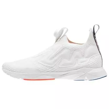 Reebok Pump Supreme Style Белые кроссовки унисекс Carotine Blue CN2482