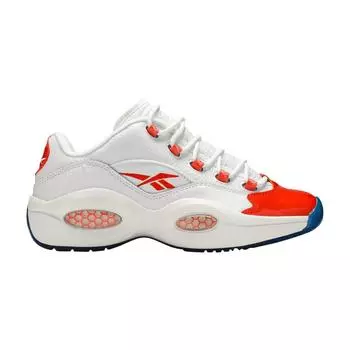 Reebok Question Low Patent Vivid Orange Мужские кроссовки белые Reebok-Ice FX4999