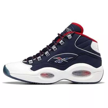 Reebok Question Mid USA Мужские кроссовки Blue Vector-Navy Footwear-White H01281 42