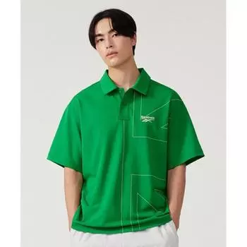 Reebok Reebok Union Jack Loose Fit Carati Green 95