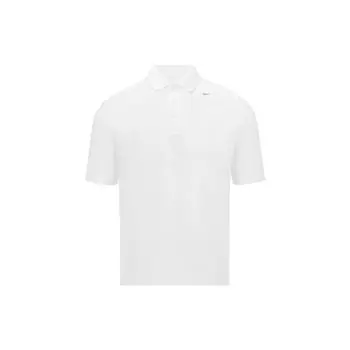 Reebok Retro Breathable Solid Color Sports Casual Short Sleeve Polo Shirt Men polo shirts White 23RCS407M100 M