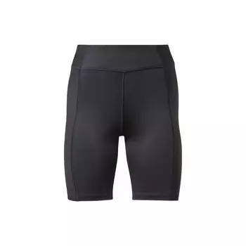 Reebok Retro High-Waisted Solid Color Sports Shorts Women shorts Black HT6161 XS
