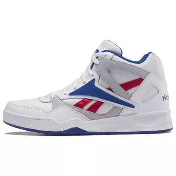 Reebok Royal BB4500 High 2 White Vector Blue Мужские кроссовки Обувь-белый вектор-красный HR0524 42