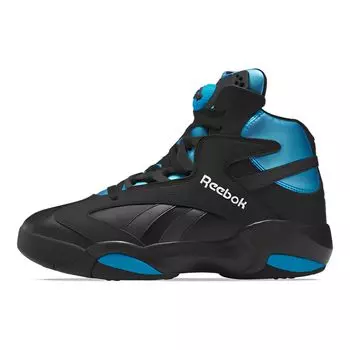 Reebok Shaq Attaq Black Azure 2023 Мужские кроссовки Core-Black Footwear-White HR0499 44.5
