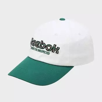 Reebok Широкая бейсболка Mosaic Зеленая 00F
