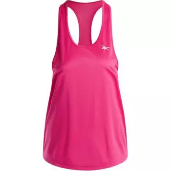 Reebok Slim Fit Breathable Comfortable Sports Training Simple Tank Top Women tops Magenta 100205301 S