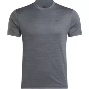 Reebok Solid Color Comfortable Crew Neck Short Sleeve T-Shirt Men tops Gray 100075792 S