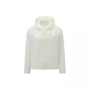 Reebok Solid Color Comfortable Outdoor Sports Leisure Breathable Sun Protection Jacket Women jackets White 24SRM102WGW1 S