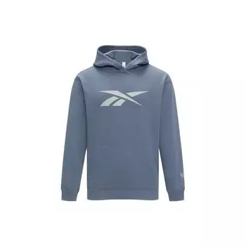 Reebok Solid Color Logo Hoodie Unisex hoodies Blue 23RMF305UGB7 S