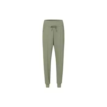 Reebok Solid Color Sun Protection Breathable Straight Leg Knitted Sports Pants Women bottoms Green 23RCS612WGL4 S