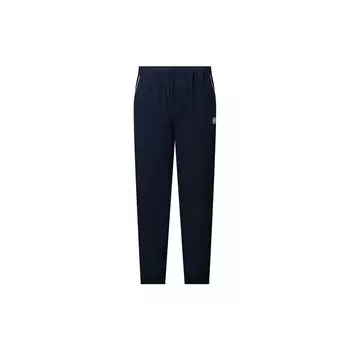 Reebok Solid Color Versatile Fashion Comfortable Woven Mid-Rise Casual Pants Men bottoms Navy-Blue 24FRC633MGN2 M