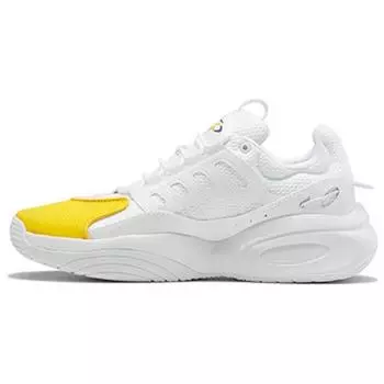 Reebok Solution Mid White Collegiate Gold Кроссовки унисекс Footwear-White Bold-Purple HR0505 44.5