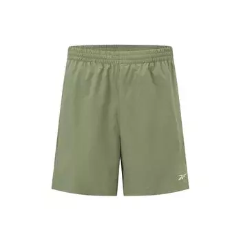Reebok Sport Life Series Удобные повседневные шорты средней посадки для мужчин, светло-армейский зеленый 24SRM607MGL2 XL