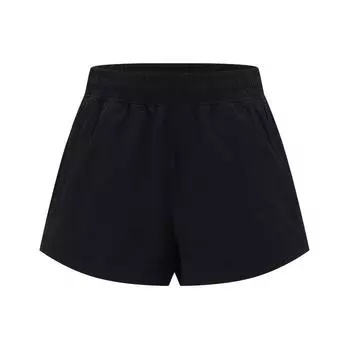 Reebok Спортивные шорты Lifestyle Series со светоотражающим принтом, женские шорты, черные 24SRM604WGH0 M