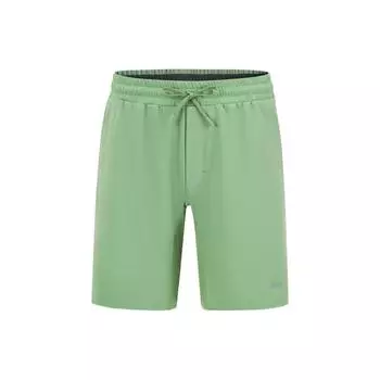 Reebok Sports Casual Solid Color Knitted Shorts Men shorts Light-Army-Green 23RCS601MGL2 M