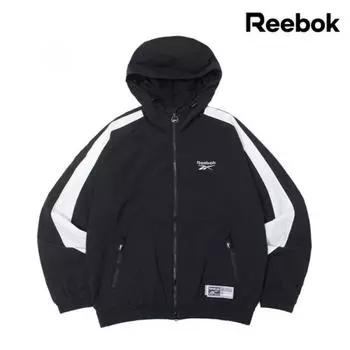 Reebok Stretch Hooded Windbreaker Windbreaker M