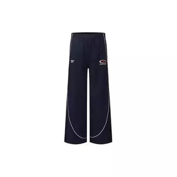 Reebok Свободные повседневные брюки Color Block Wide Leg Женские плавки Navy-Blue 24SRC610WGN2 M