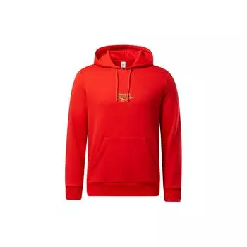 Reebok Толстовка с капюшоном и принтом букв X Kung Fu Panda, мужская толстовка, красная H18402 M