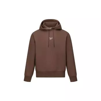 Reebok Удобная универсальная модная толстовка с капюшоном и длинным рукавом, женская толстовка коричневого цвета 24FRM302WGBR S