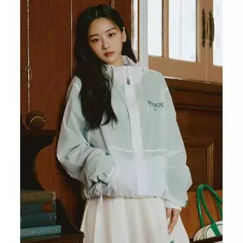 REEBOK [В одежде Jo Yi Hyun] Классическая эластичная ветровка Vector White 90
