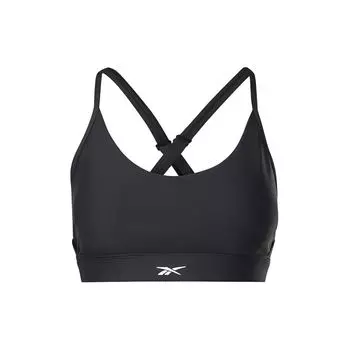 Reebok Влагоотводящий дышащий удобный спортивный бюстгальтер для тренировок Женское нижнее белье черного цвета HS7769 XS