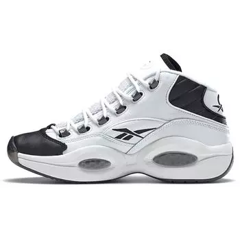 Reebok Вопрос Mid Почему не мы? Мужские кроссовки белые черные Обувь-белая GX5260 41