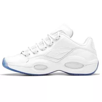 Reebok Вопрос Низкие Белые Прозрачные Мужские Кроссовки Обувь-Белый GW8165 40