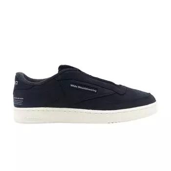 Reebok Белые кроссовки Mountaineering x Club C 85 Black Chalk Unisex серые 100218233 43