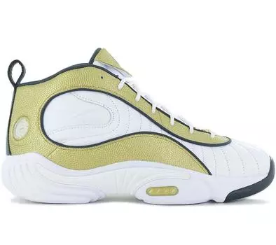 Reebok x Victor Solomon - Answer 3 - Мужские кроссовки Баскетбольные кроссовки Кожаные Бело-золотые 100206492 ОРИГИНАЛ EU 41 UK 7.5 белый