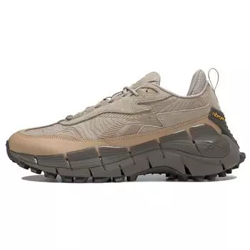 Reebok Zig Kinetica 2.5 Edge Modern Beige Sahara Unisex Кроссовки Коричневые Трек-Серые GZ2184 41