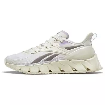 Reebok Zig Kinetica 3 Chalk Taupe Женские кроссовки White Purple-Oasis HR1319 35