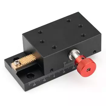 Реечный привод Ходовая направляющая Конструкция из алюминиевого сплава Направляющая с пазами в форме ласточкина хвоста Ручная платформа разноцветный