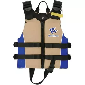 REEFTOURER RA0411 TBL Детский жилет для подводного плавания REEF TOURER M со свистком