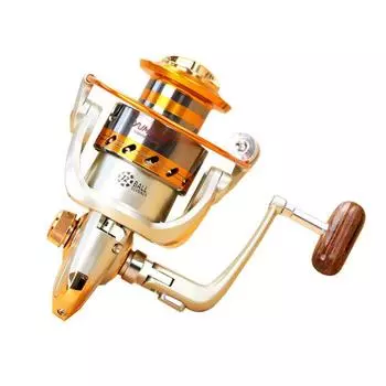 Reel Fishing Spinning 12bb 5009000series Metal Coil Wheel With Rocker Foldable EF500