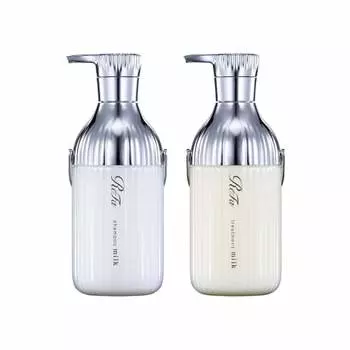 ReFa MILK PROTEIN SHAMPOO&TREATMENT SET Refill Moisture Shiny