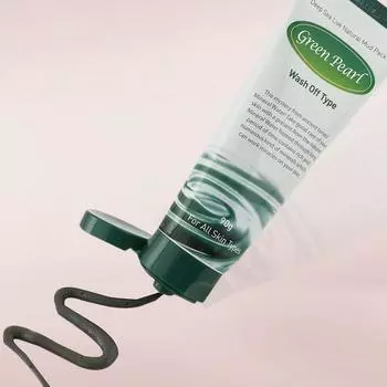 Трубчатая грязевая маска Reference Silver Mud Green Pearl, 1 шт., 1 шт.