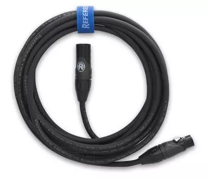 Референсные кабели микрофонный кабель черный XLR мама на XLR папа 1м RMC-S01