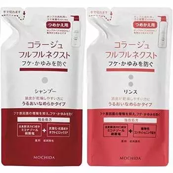 [Refill Pair Set] Collage Furfur Next Shampoo & Conditioner Moisture Smooth Refill 280ml each
