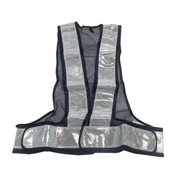 Reflective safety vest navy x silver XL size 292507