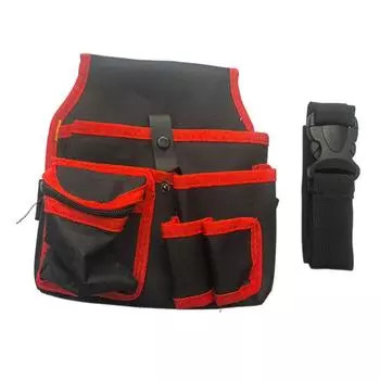 Reflective Strip Drill Waist Bag Multifunctional Woodworking Bag Tool Bags Organizer Hardware
