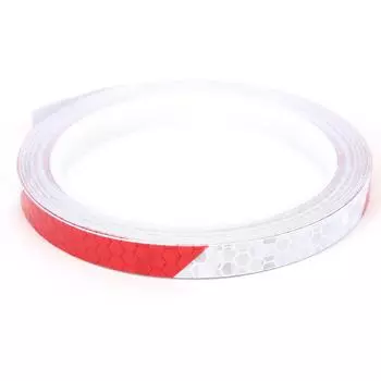 Reflective Tape Hexagonal Pattern Waterproof Bicycle Luminous Strip Sticker for Car Bicycle разноцветный