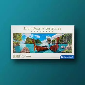 Refreshing Phuket Panorama 1000 Piece Clementoni Jigsaw Puzzle, popular Korean board game