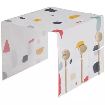 Refrigerator Decorative Cover Anti-Slip Washer And Dryer Top Covers With Storage Pockets Fridge Dust Proof Cover Fridge Dust CHINA