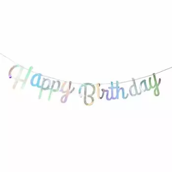 regalo Письмо ко дню рождения Баннер Гирлянда ко дню рождения С днем рождения С ДНЕМ РОЖДЕНИЯ Годовщина (Аврора Сильвер Эйри)