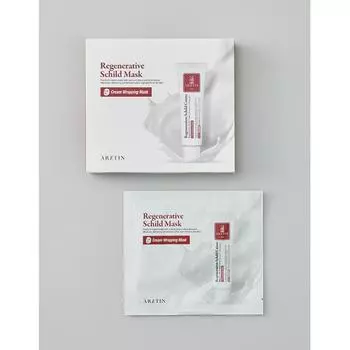 Регенерирующая иловая маска Erztin, 5 листов + 1 дополнительный лист в комплекте