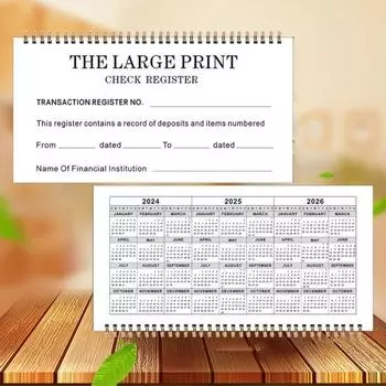 Регистр чековой книжки, книга управления финансами бизнеса, регистры транзакций, книга реестра банковских чеков для депозитной кредитной карты