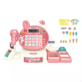Регистрация Игрушка Ролевая игра Обучение навыкам Роль Кассир в супермаркете Rabbit Ice Cream